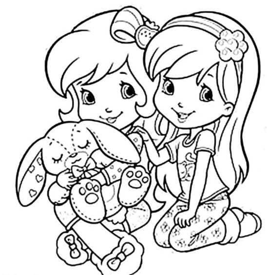 رسومات تلوين للبنات للطباعة 4
