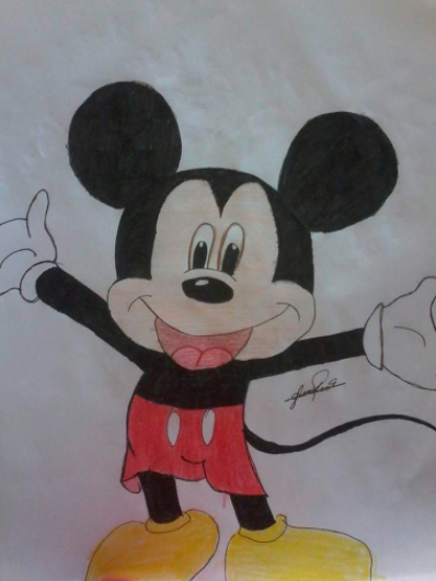 رسومات ميكي ماوس ملونة 5