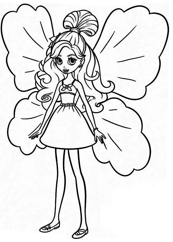 رسومات للتلوين للبنات 5
