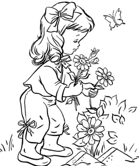 رسومات اطفال بنات 2