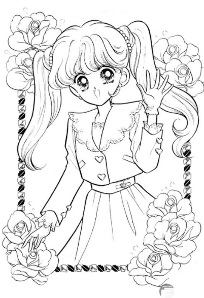 رسومات للتلوين للبنات الكبار2