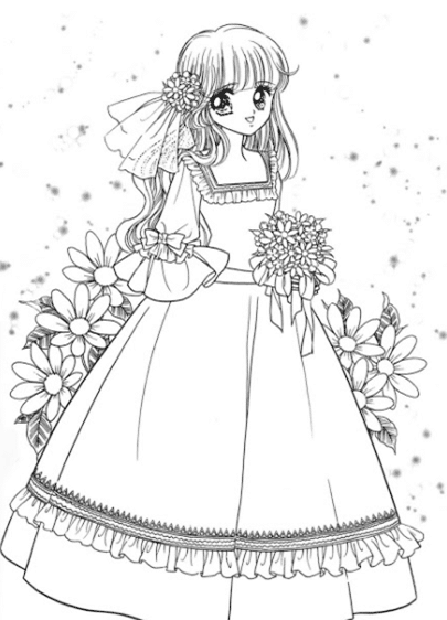 رسومات للتلوين للبنات الكبار6