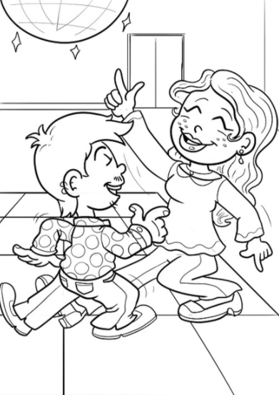 رسومات للتلوين للبنات 3