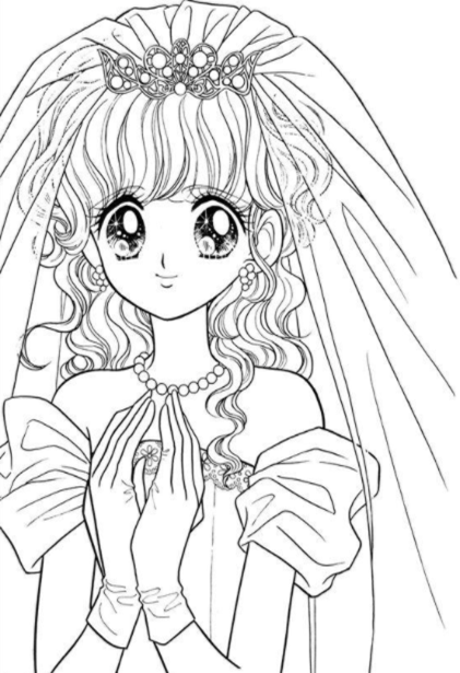 رسومات تلوين انمي للطباعة1