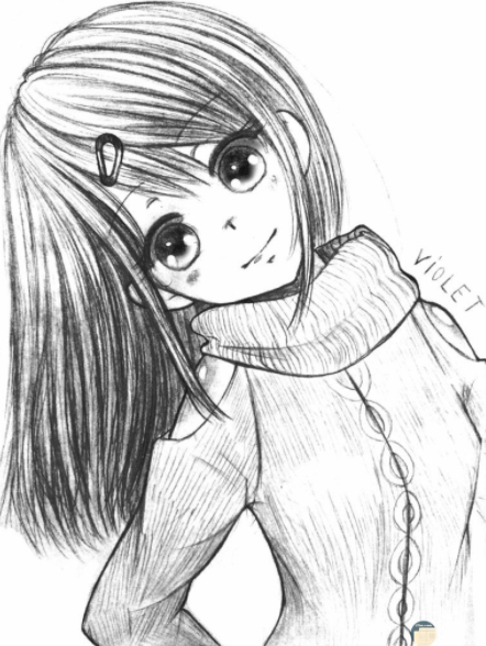 تلوين انمي كيوت 5