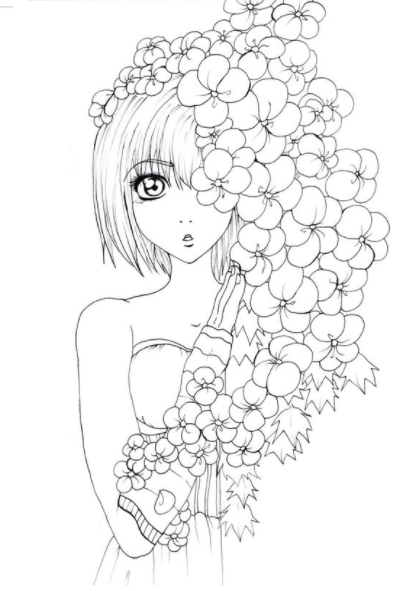 رسومات للتلوين للبنات الكبار 1