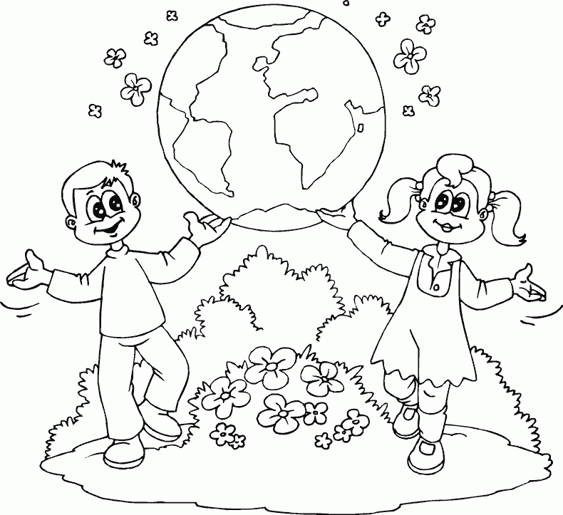 رسومات عن النظافة المدرسية للتلوين 4