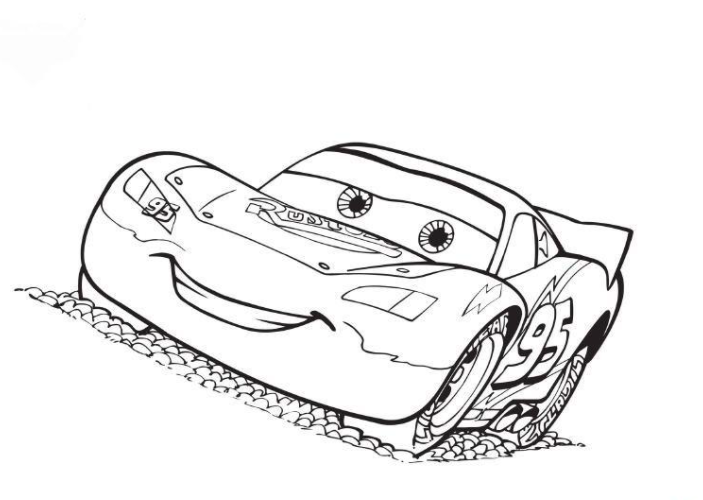 رسومات تلوين سيارات للاطفال1
