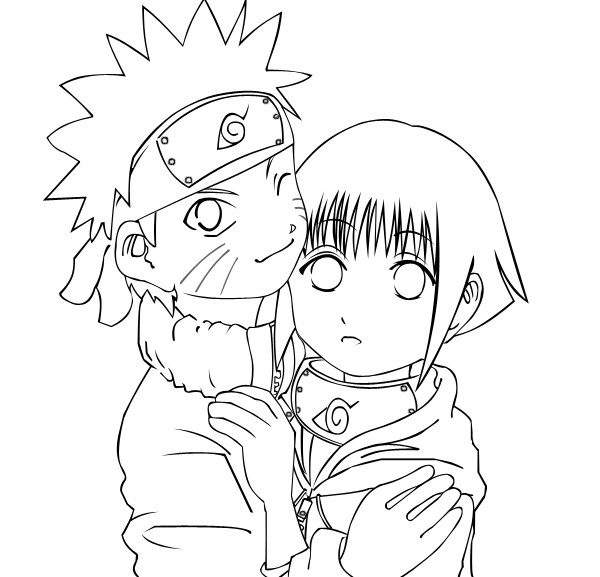 رسومات للتلوين ناروتو2
