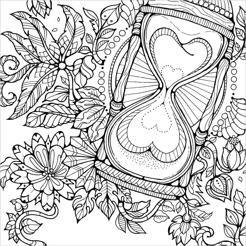 رسومات للتلوين للكبار 1