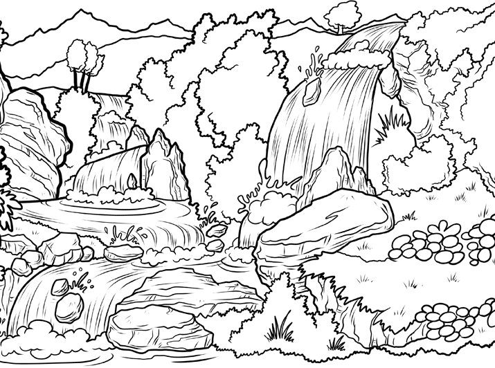 رسومات تلوين للكبار للطباعه pdf 6