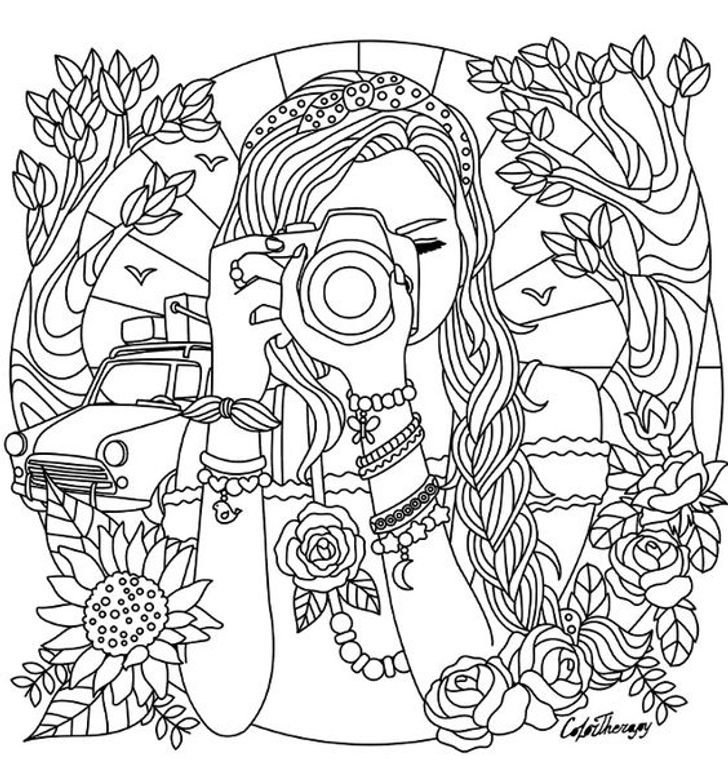 رسومات للتلوين للكبار فقط 1