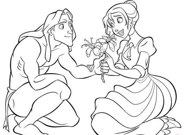 رسومات تلوين طرزان2