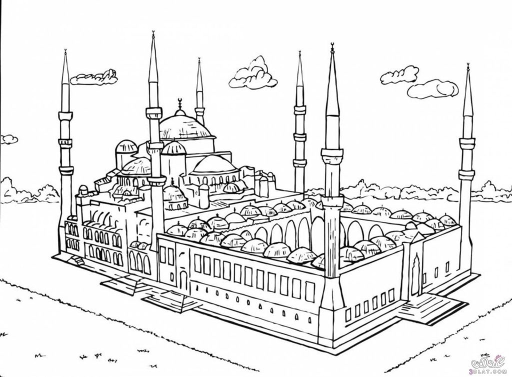 رسومات تلوين جامع3