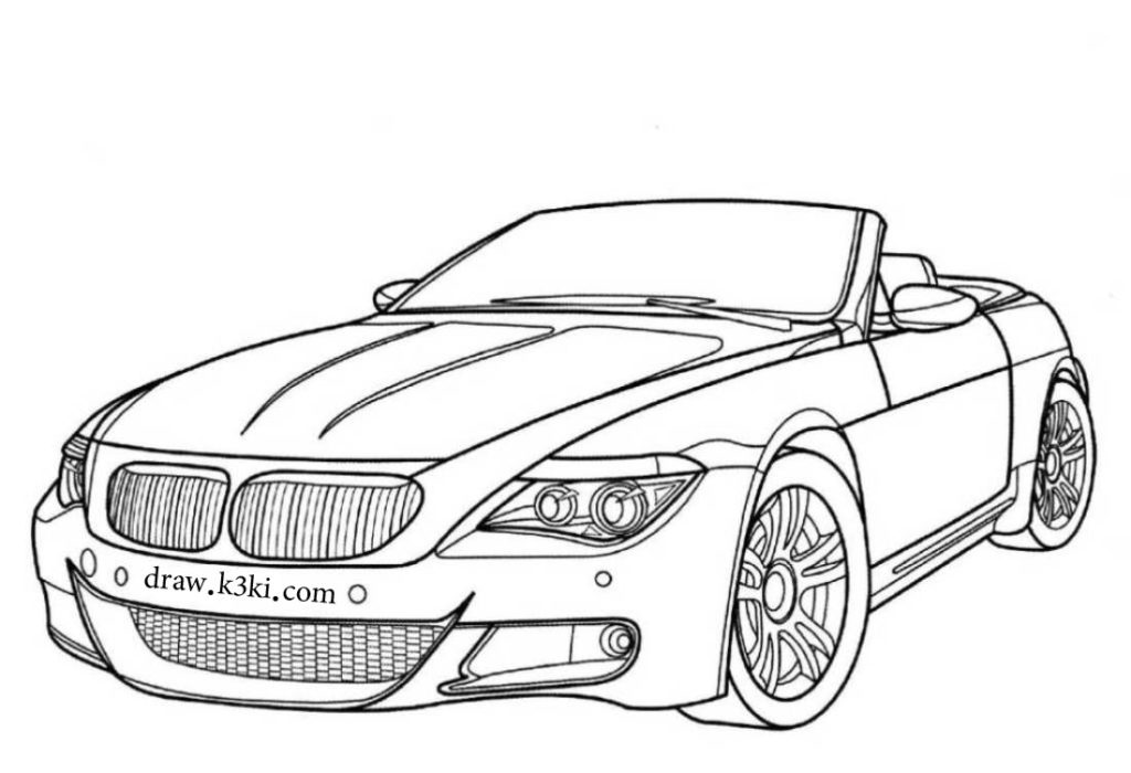 رسومات تلوين سيارات2