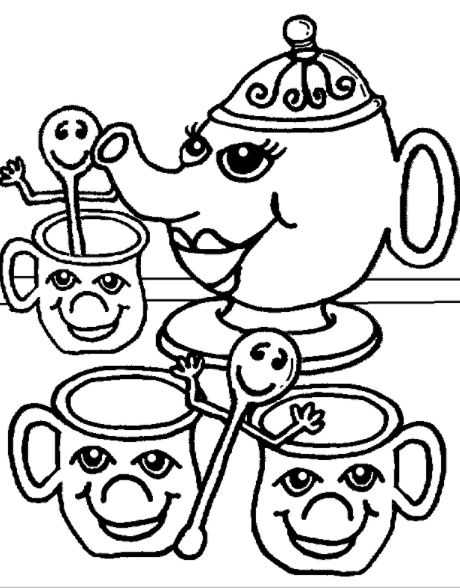 رسومات للتلوين كيوت2