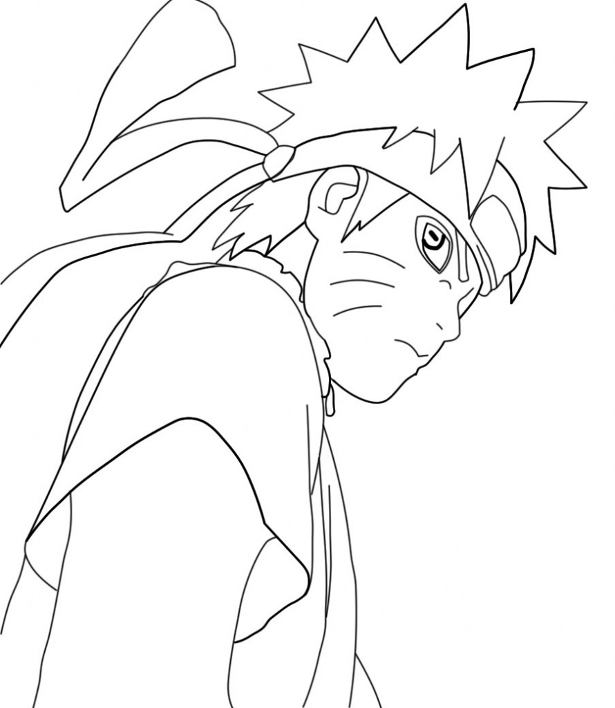 رسومات للتلوين ناروتو3