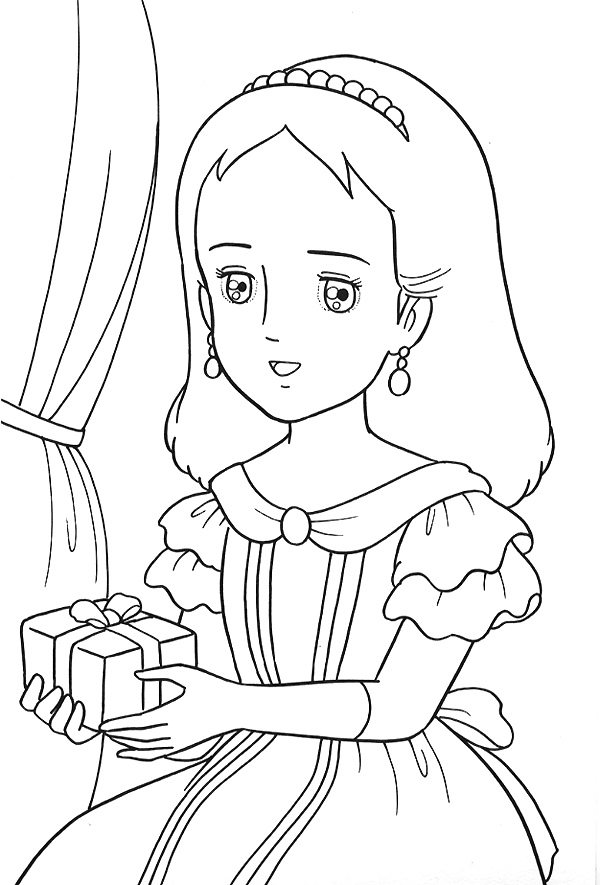 رسومات تلوين سالي1