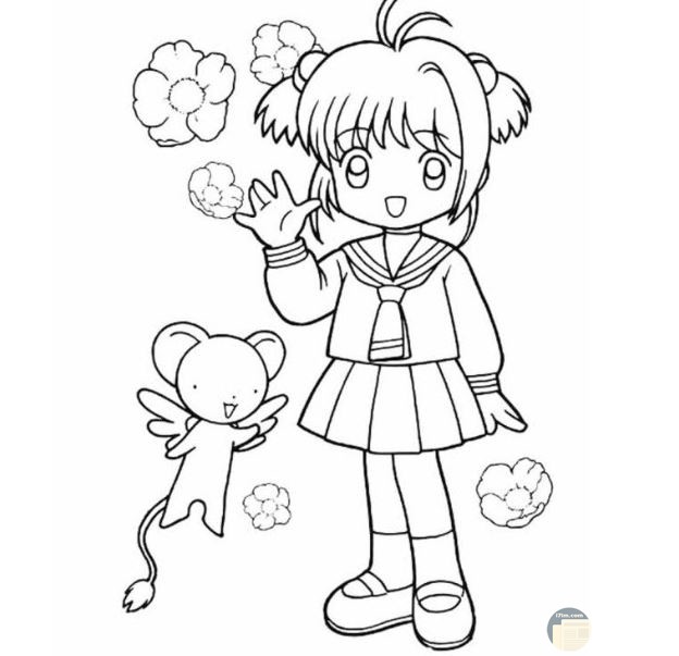 رسومات تلوين للبنات للطباعة4