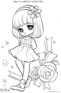 رسومات تلوين للبنات للطباعة 2