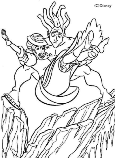 رسومات تلوين طرزان15