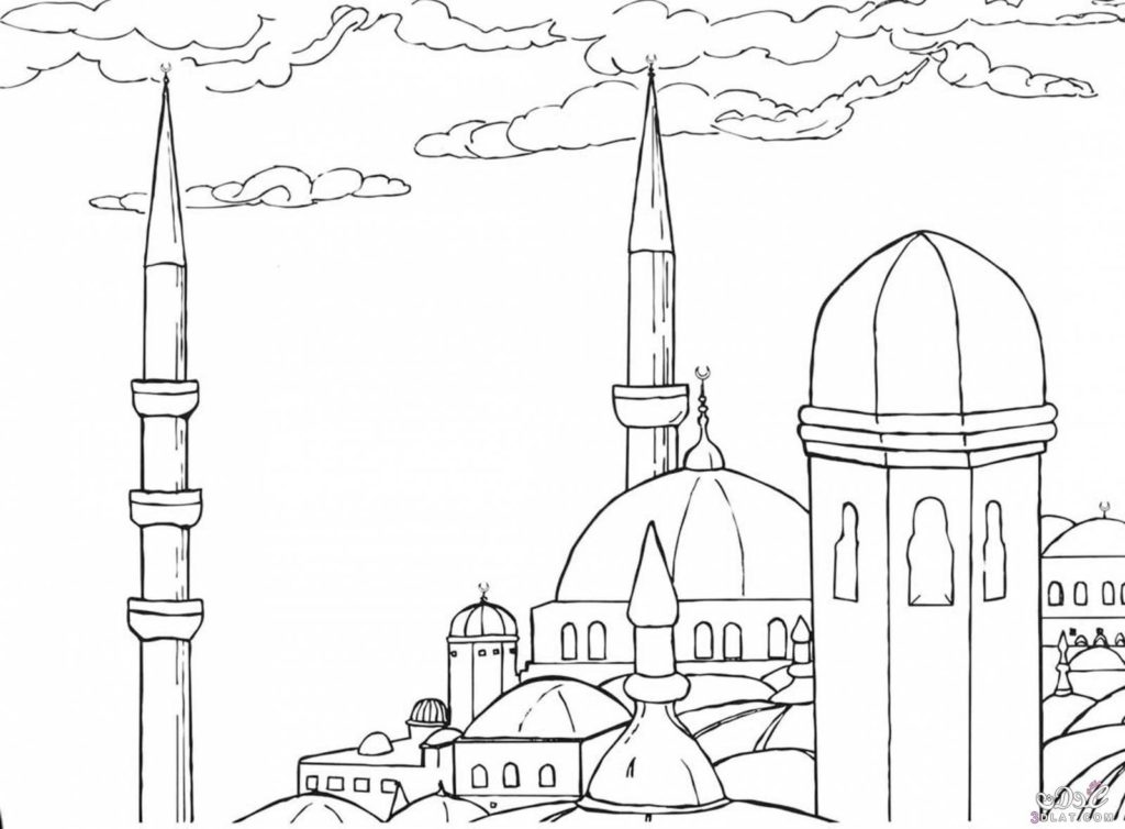 رسومات تلوين جامع2