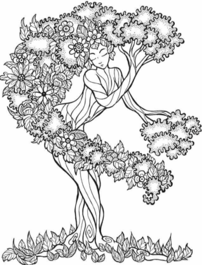 رسومات للتلوين للكبار 4