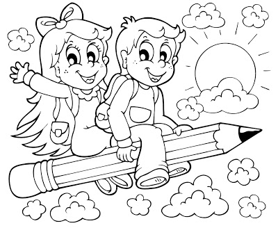 رسومات تلوين تعليمية للأطفال1