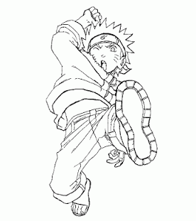رسومات للتلوين ناروتو5