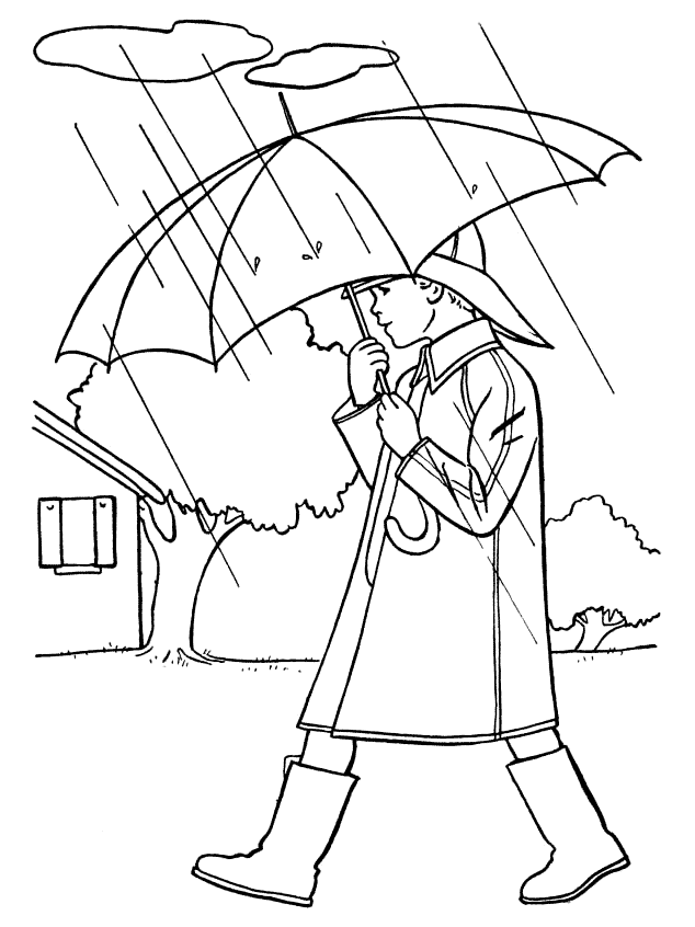 رسومات تلوين شتاء4