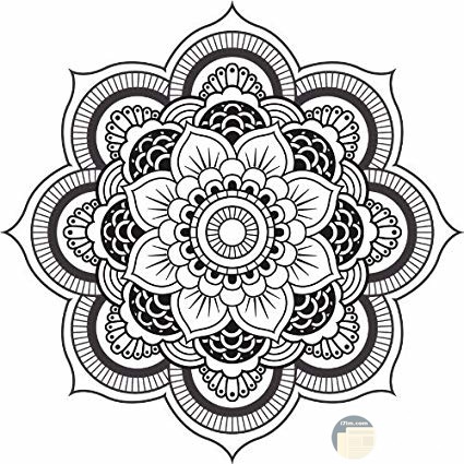 رسومات للتلوين مانديلا5