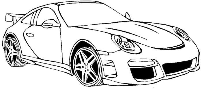 رسومات تلوين سيارات6
