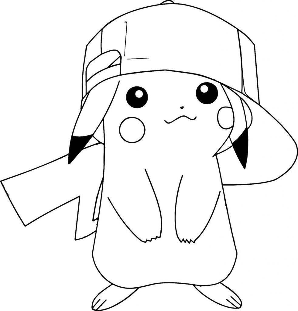 رسومات تلوين بيكاتشو3