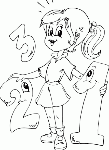 رسومات تلوين رياضيات3