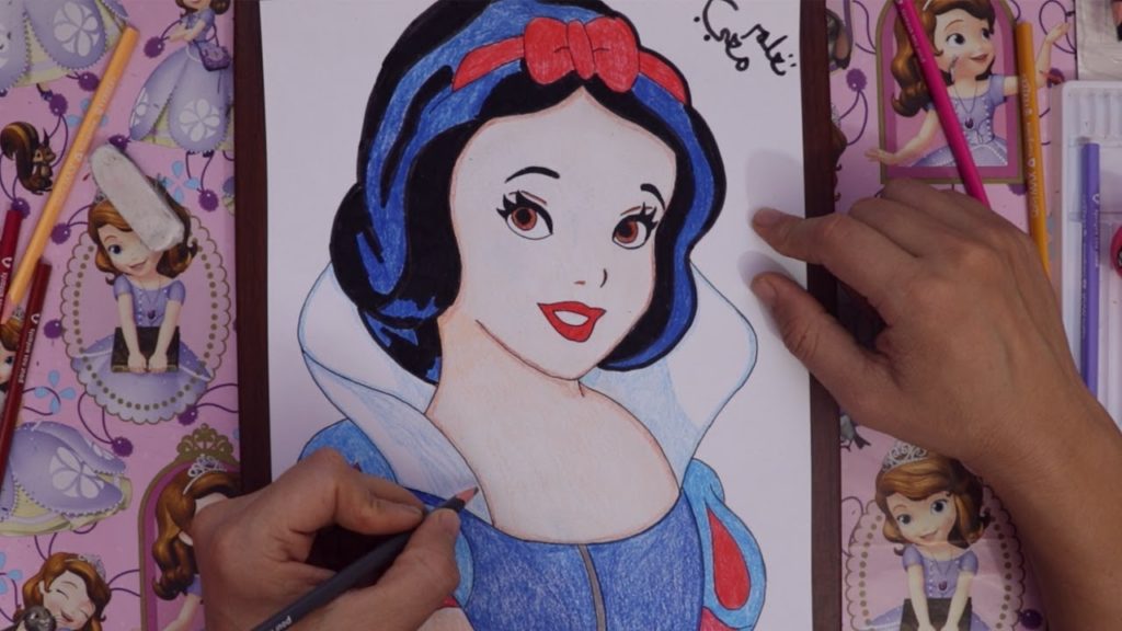 رسومات اميرات ديزني4