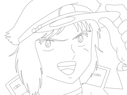 رسومات للتلوين كابتن تسوباسا4