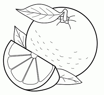 رسومات فواكه للتلوين Pdf 2