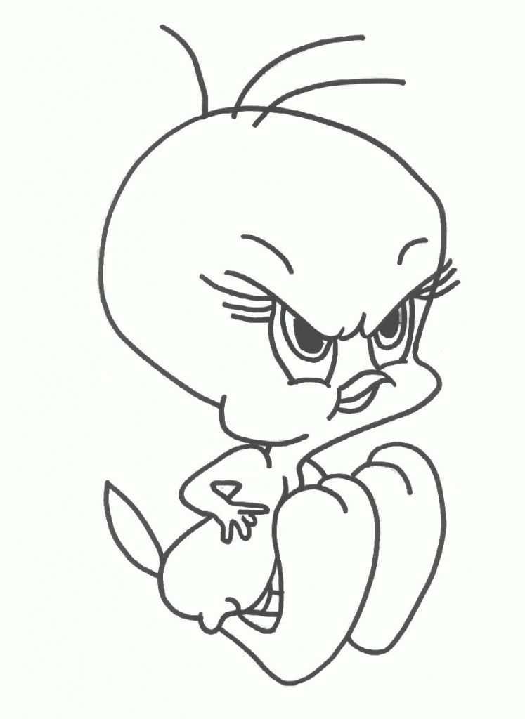 رسومات تلوين تويتي11