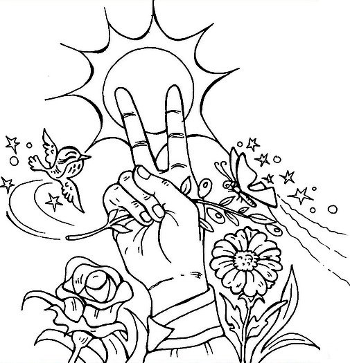 رسومات للتلوين للكبار سهلة 3