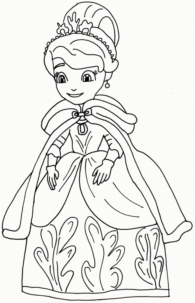 رسومات تلوين صوفيا 4