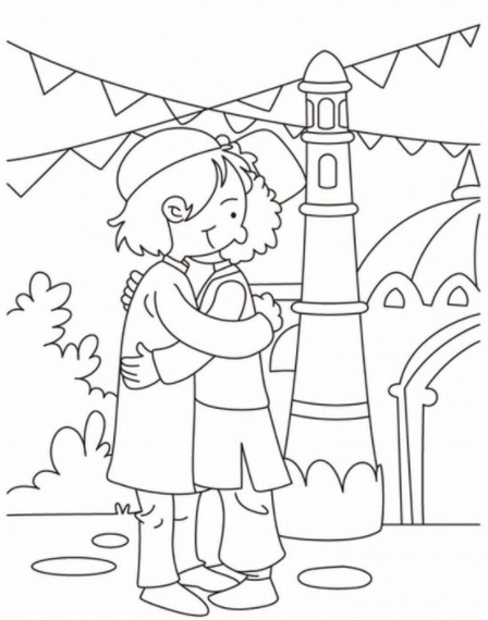 رسومات رمضان للتلوين للأطفال 3