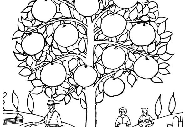 رسومات فواكه للتلوين Pdf 5