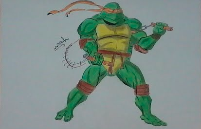 رسومات سلاحف النينجا 2