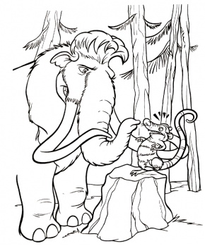 رسومات غابات للتلوين14