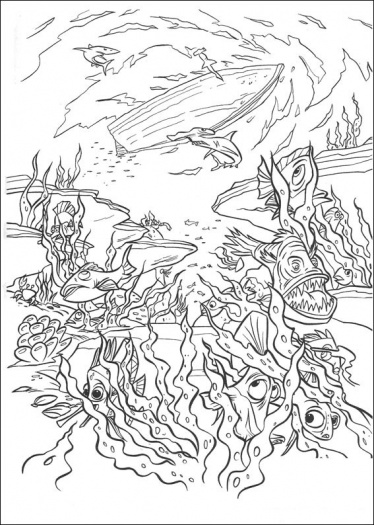 رسومات غابات للتلوين15