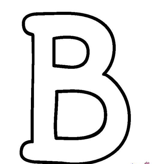 رسومات تلوين حروف انجليزية2