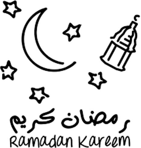 رسومات تلوين رمضان1