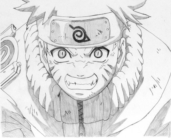 رسومات للتلوين ناروتو14