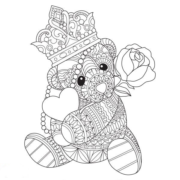 رسومات تلوين للكبار3