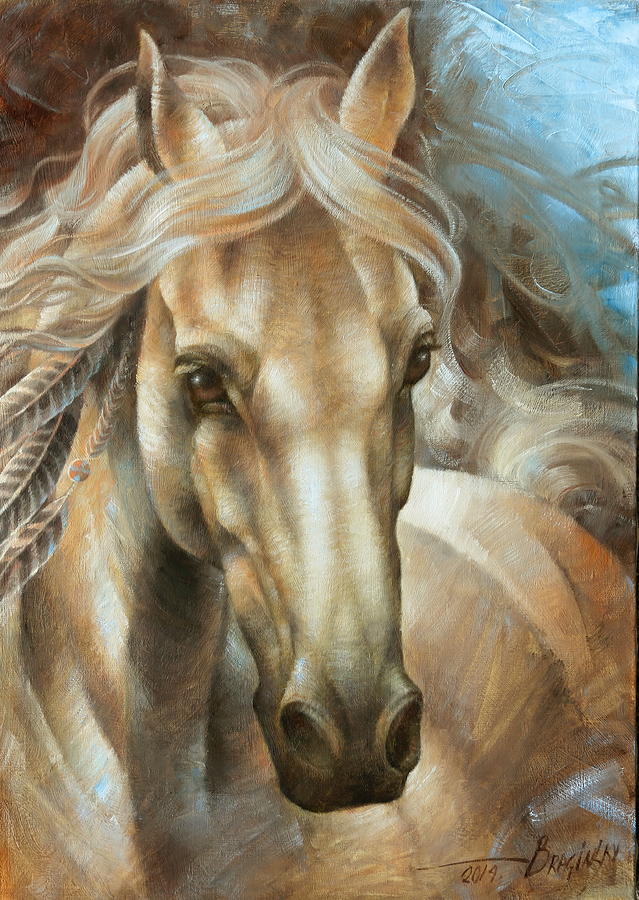 حصان ملون 4